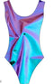 Iridescent Leotard (Blue/ Purple)